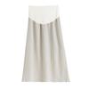 Plissierter Umstandsrock - Leicht, locker geschnitten, mittellang mit Seitenschlitz
