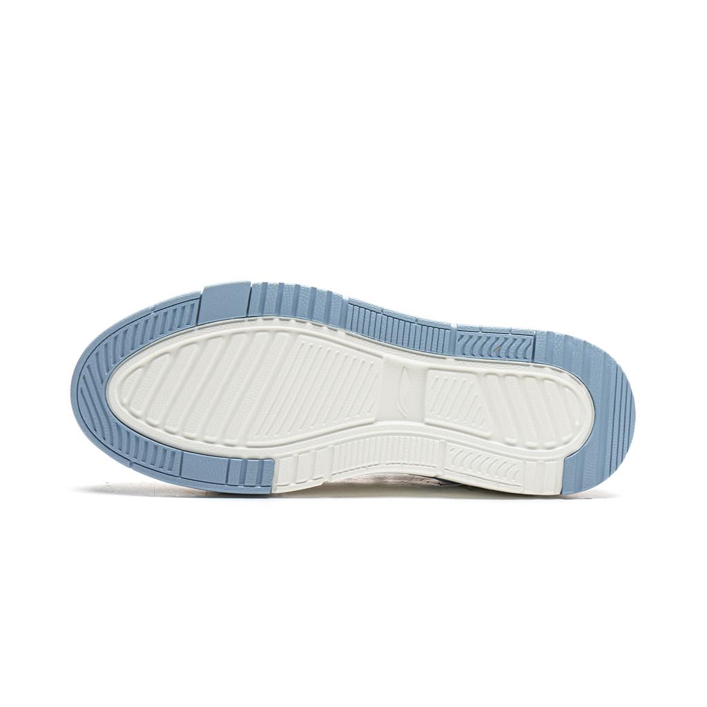 Li Ning Common 80s Classic Fashion Retro Versatile Thick Sole Comfortable Slip Resistant Durable Lightweight Low Top Sneakers Kids sneakers AGCW120-2