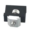 Solar Panel Mount Bracket End Clamp Middle Clamp 30mm/35mm Black PV Solar System Installation Racking Fixing Pressure Block
