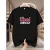 European size Men'S Cool Graphic T-Shirt , Short Sleeve, Casual Summer Tee with Print, Breathable Round Neck, Casual Attire for Men