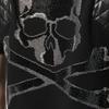 Philipp Plein Skull & Bones Rhinestone-embellished Polo Shirt AACC-MTK6559-PTE003N-02