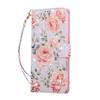 For iPhone 17 Air Case RFID Blocking Flower Leather Phone Cover with Wrist Strap