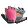 Cross-Border Non-Slip Breathable Cycling Gloves with Thick Palm Pad - Silicone, Half-Finger, for Outdoor Summer Fitness