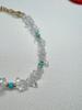 Handmade White Crystal Beaded Bracelet 2025 - Elegant Light Luxury Socialite Style