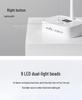 Quick-Dry Rechargeable Nail Lamp: Lotus Design for Gel Tips & Rhinestones, Hand-Safe, Special Light Therapy.