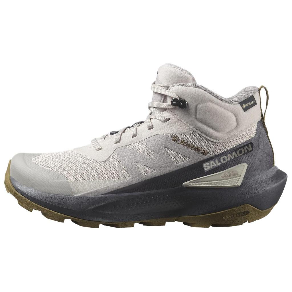 Salomon Elixir Activ Mid GORE-TEX Hiking Shoes Women Hiking Shoes Gray Black L47564200