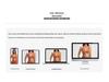 European & American V-neck Halter Backless Wire-free Sports Bra YG-1005