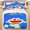 Doraemon Adventure Begins Threepiece Set 1 Duvet Cover 2 Pillowcase Without Core Bedding Set Soft And Comfortable Duvet Cover And Pillowcase
