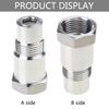Oxygen O2 Sensor Spacer Adapter CEL Fix Check Engine Light Eliminator with Catalytic ConverterConnector Extension Filter
