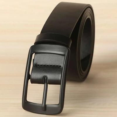 1 Stück Herren Gürtel Klassisch Mode PU Leder Gürtel High-End Authentisch Mode Metall Schnalle Damen Gürtel Kombiniert mit Jeans Gürtel Unisex