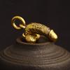 Brass Man Penis Pendant for Keychains Mini Male Genitalia Shaped Adult Toy Car Keyring Hanging Jewelry Funny Women Friends Gifts