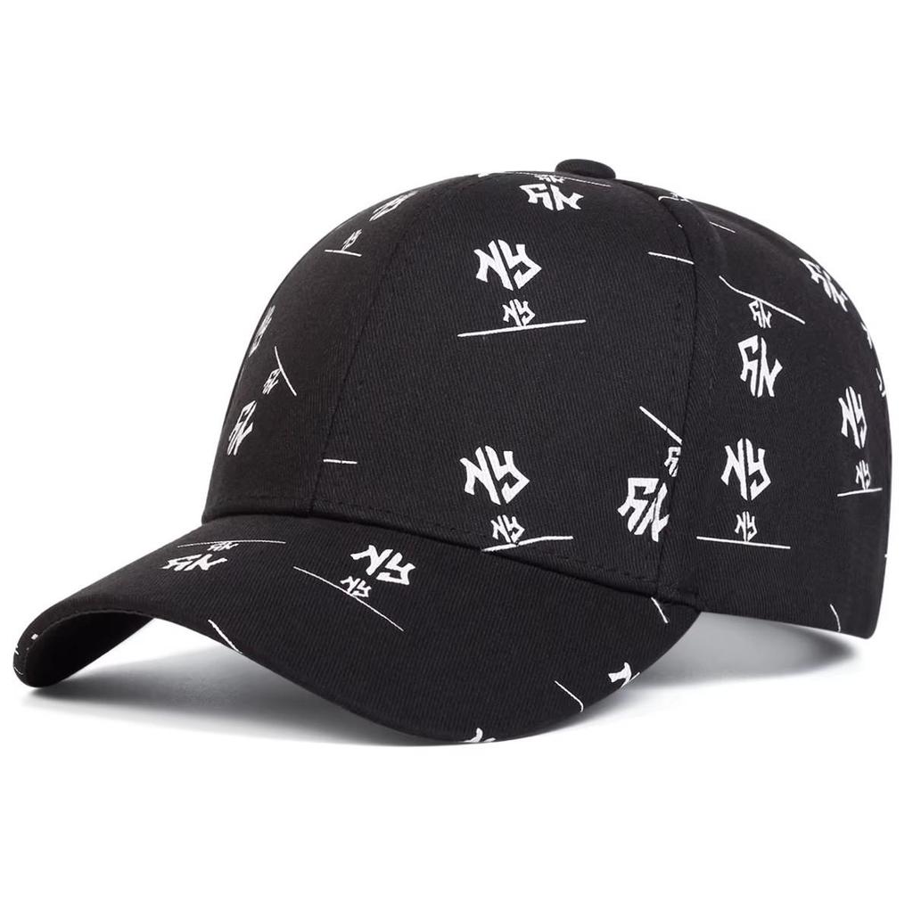 Baseballkappe Hut Buchstaben Graffiti Print Frühling Sommer Herbst Punk Hip Hop Rock Verstellbar Unisex Männer Frauen Outdoor Lässig Baumwolle Zweifarbig