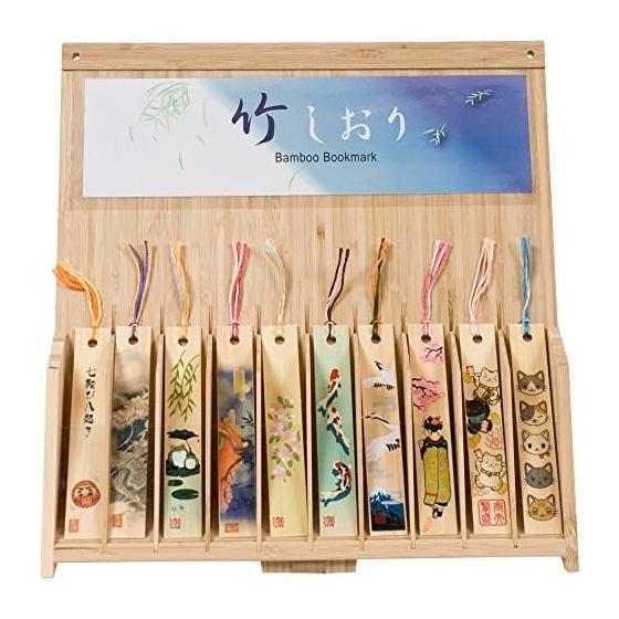 Yamasita craft Bamboo Bookmark Frog/Willow