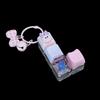 Funny Keyboard Decompression Keychain Creative Mechanical Switch Keychain  Portable Use
