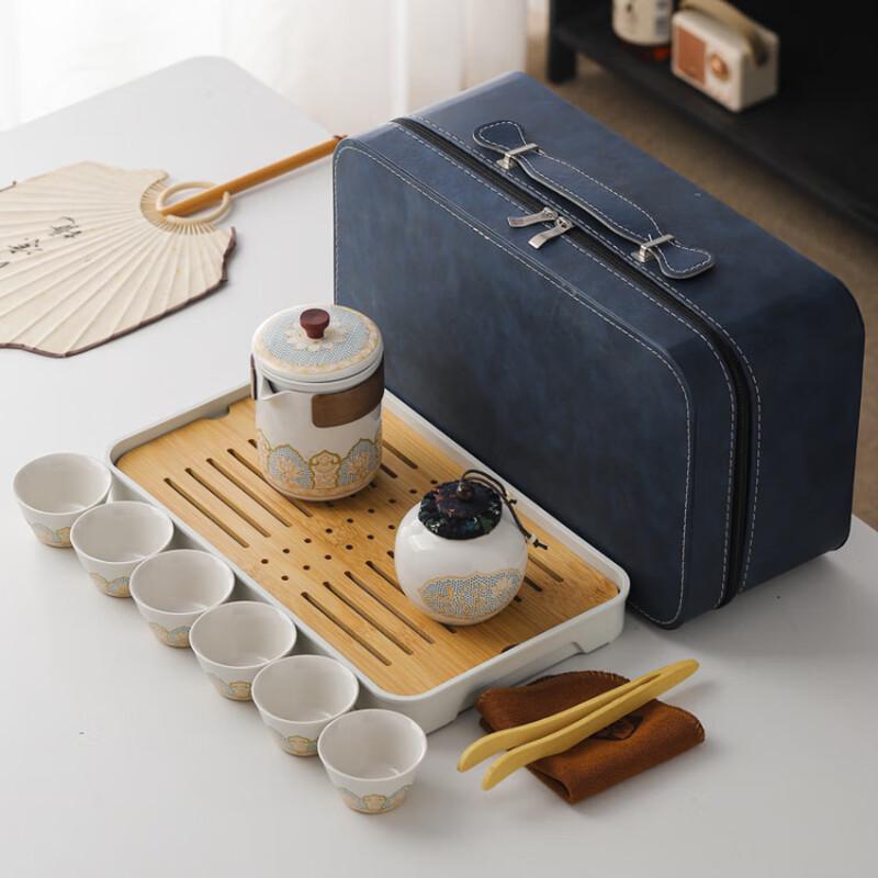 

Shangqi Portable Ceramic Travel Tea Set