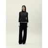Anggae Draped Trouser Black