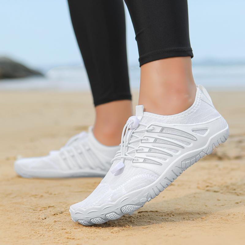Unisex Aqua Schuhe Leicht Atmungsaktiv Outdoor Watschuhe Schnelltrocknend Strand Aqua Schuhe zum Schwimmen Surfen Kajakfahren Übergröße 36-46