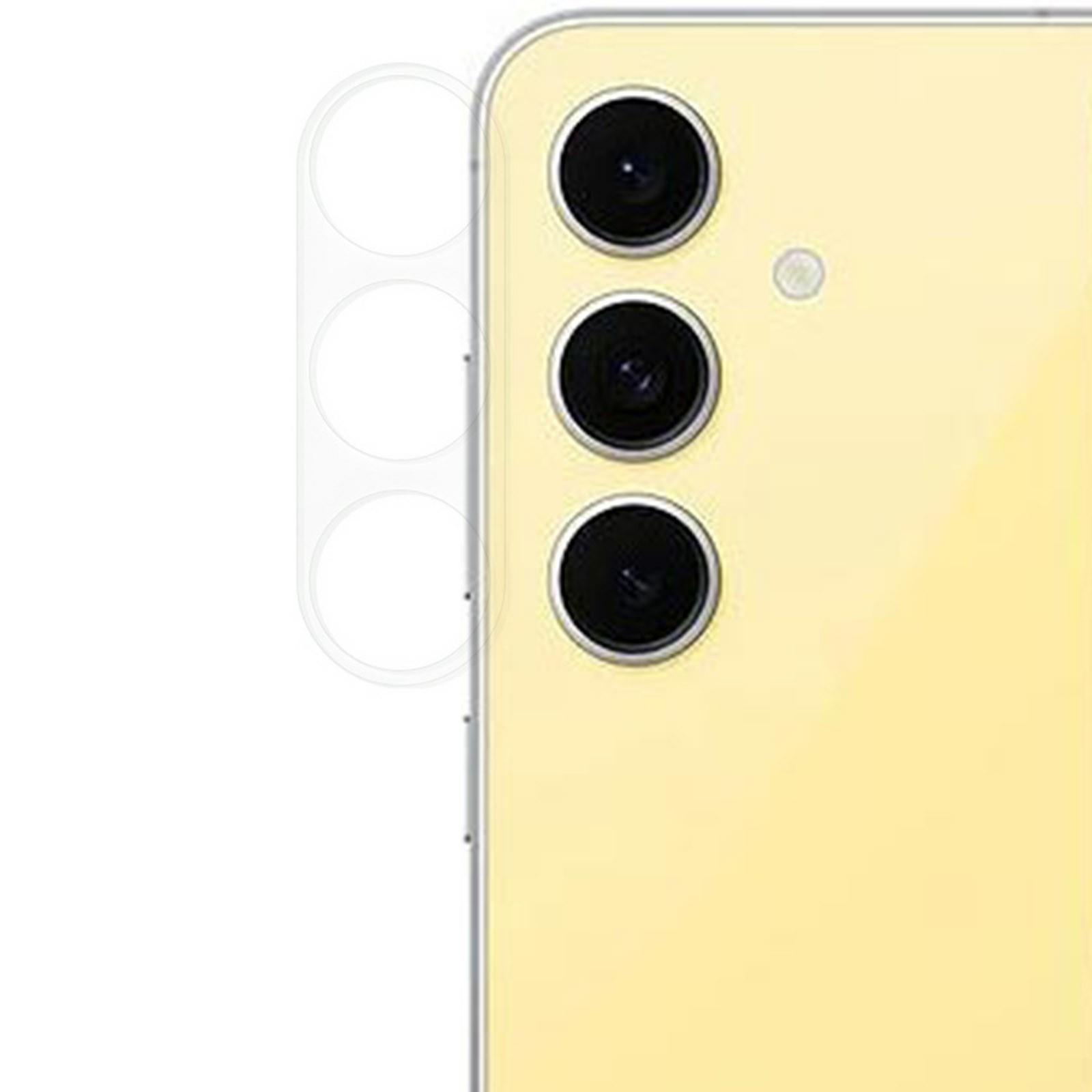 

Для Samsung Galaxy S24 FE Захисник об єктива камери Загартоване скло Телефон Прозора плівка для об єктива Type A