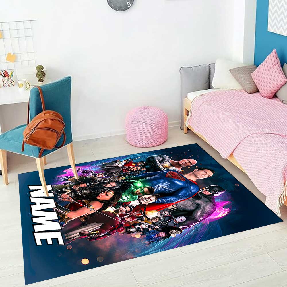 Warner Bros. Lavori (23) Personalizza il tuo tappeto con nome, cuscino per sedia da ufficio, regalo per camera da letto, soggiorno di casa.
