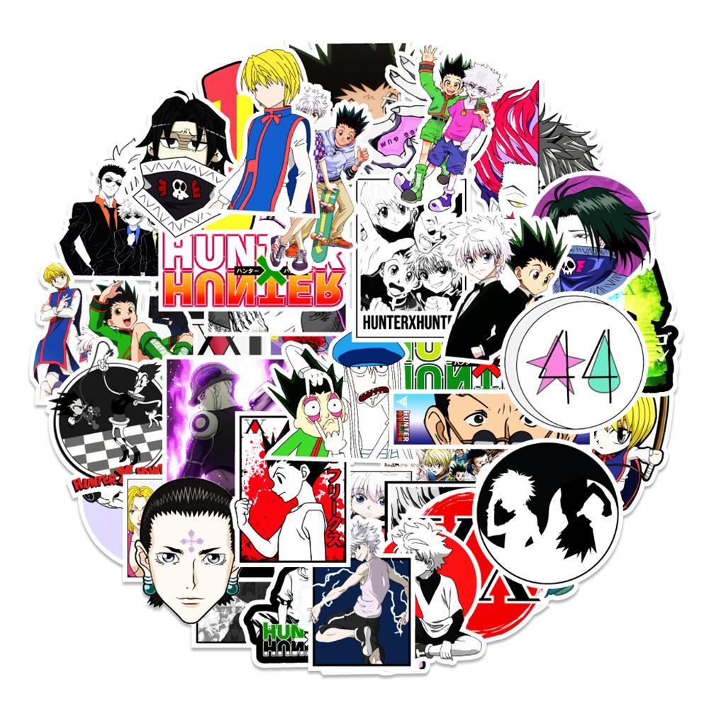

50 New Full-time Hunter Graffiti Stickers Car Mobile Phone Water Cup Decorative Stickers Waterproof