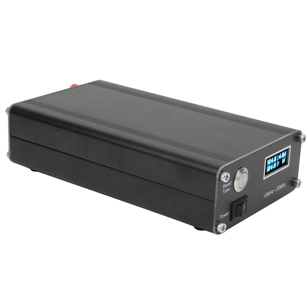 Antenna Tuner Aluminum Alloy Tester C Type 1.8‑30Mhz ATU‑100 HAM 10‑15VDC