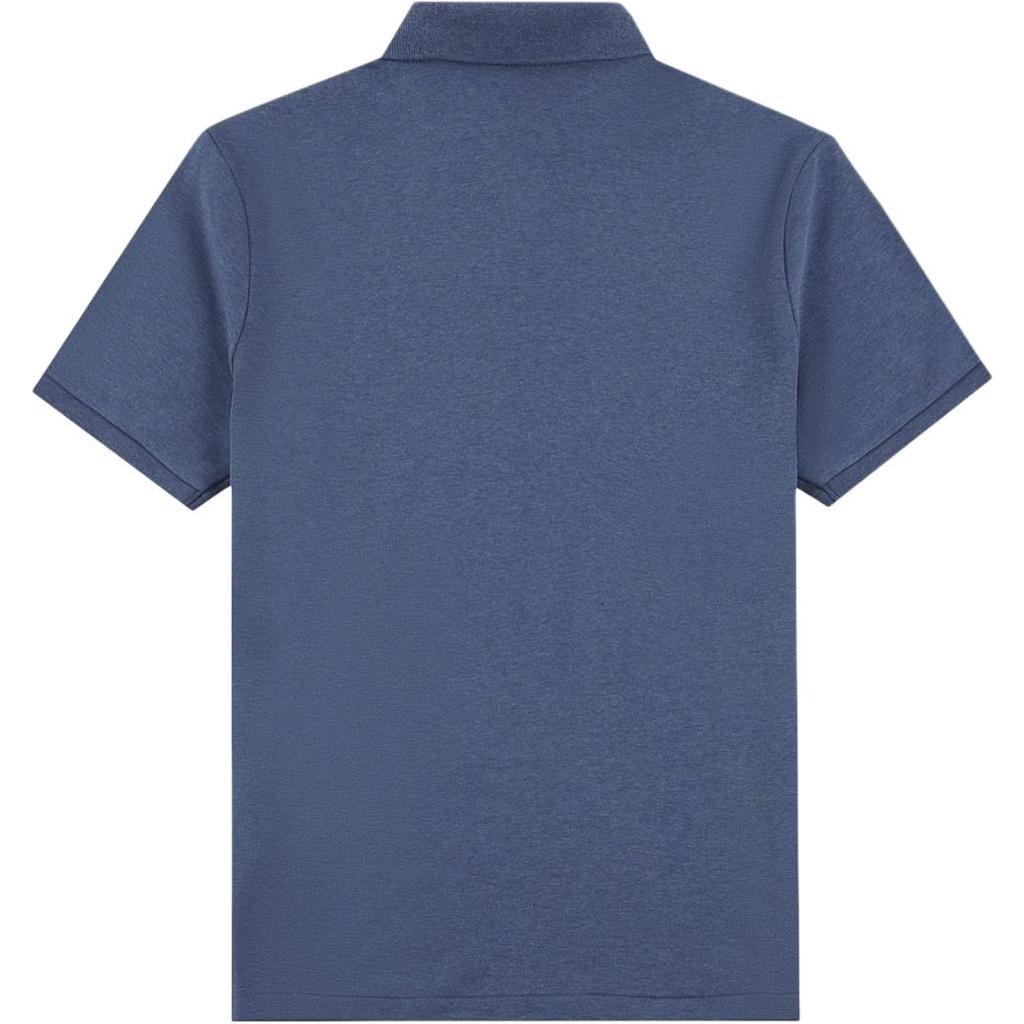 Polo Ralph Lauren Solid Color Small Pony Embroidered Casual Plain Short Sleeve Polo Shirt Men Tops Gray Blue 710870645-013