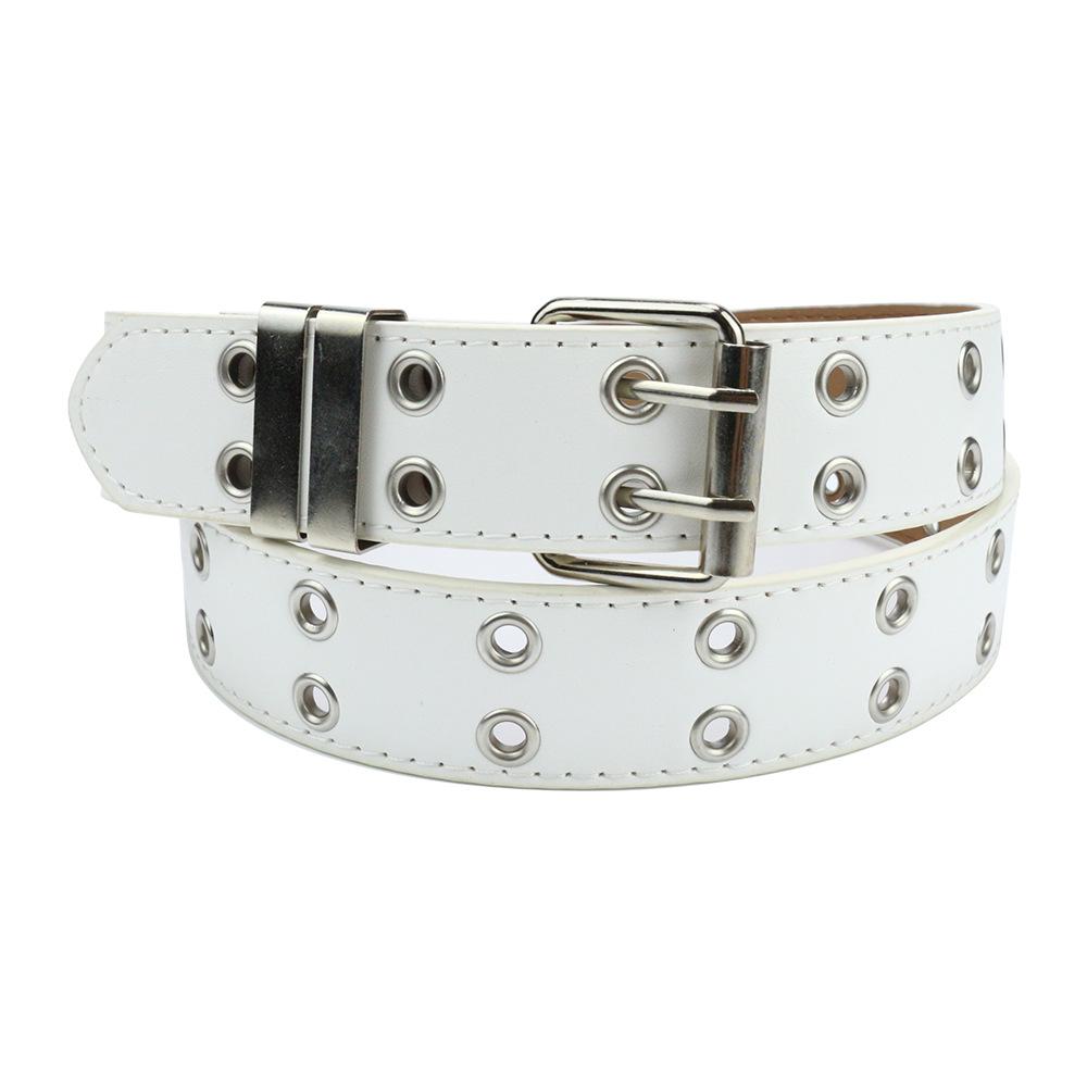 Punk Belt Women'S Decorative Chain Jeans Belt Double Gas Eye Corns Women'S Belt