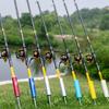 Fishing Rod Poles Holder Insert Ground Metal Stand Portable Fishing Poles Holder