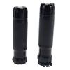 HLJSDZ 7/8" 22mm Universal Motorcycle Handle Grip Motorcycle Handle Grip for Honda Yamaha Kawasaki Suzuki Steering Wheel Grip