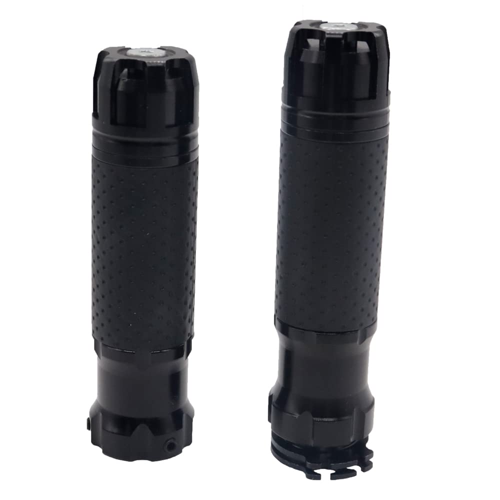 HLJSDZ 7/8" 22mm Universal Motorcycle Handle Grip Motorcycle Handle Grip for Honda Yamaha Kawasaki Suzuki Steering Wheel Grip