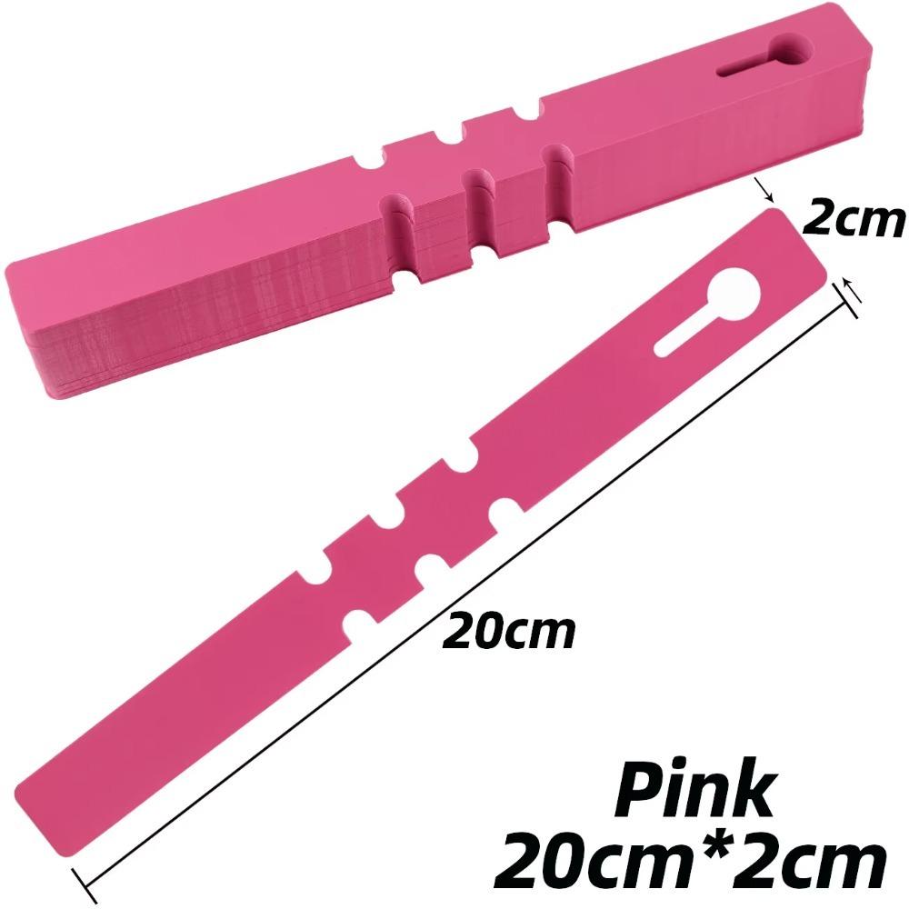 100pcs Reusable Garden Plant Tag Plastic Vegetables Labels New Ring Buckle Sign Markers Tool