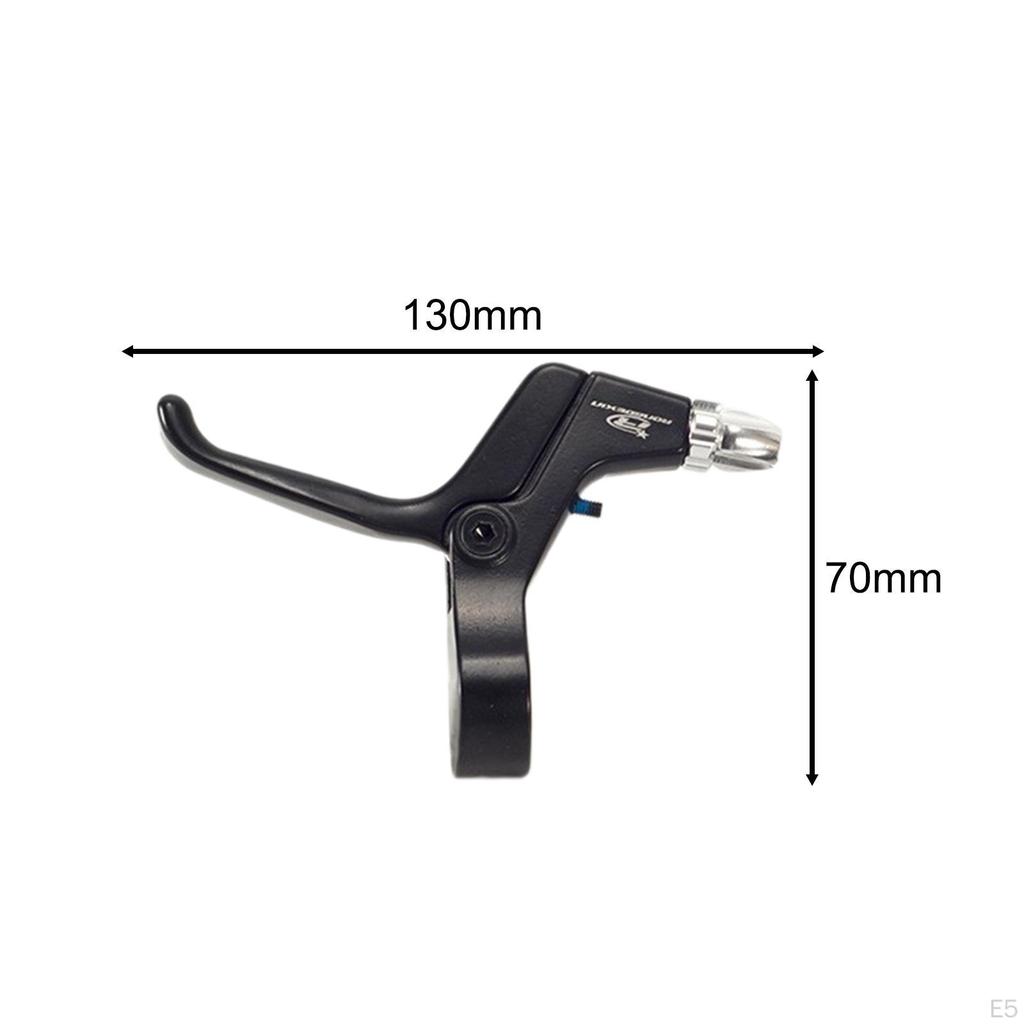 1 para dźwigni hamulca rowerowego, Uniwersalna aluminiowa dźwignia na kierownicę dla roweru dziecięcego, 2,2 cm
