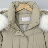 Fashion Winter Coats Woman Long Parkas Hooded Faux Fur Collar Thick Warm Women's Jackets
