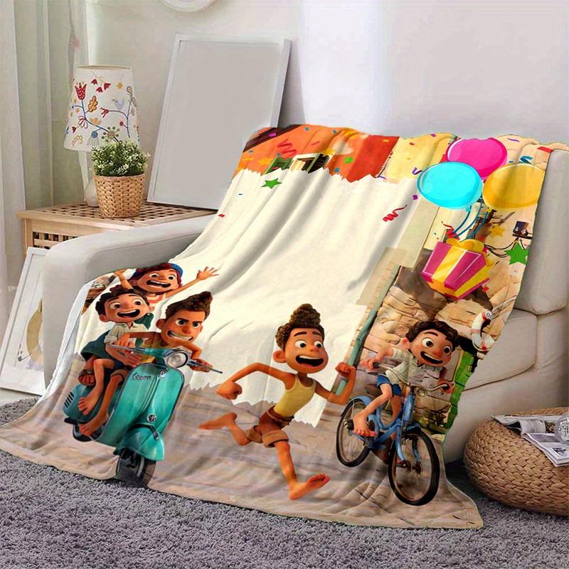 

1pc, Luca s Adventure: Home Decor Blanket Perfect for Couch, Bed, Travel, Camping, Car 80x120cm