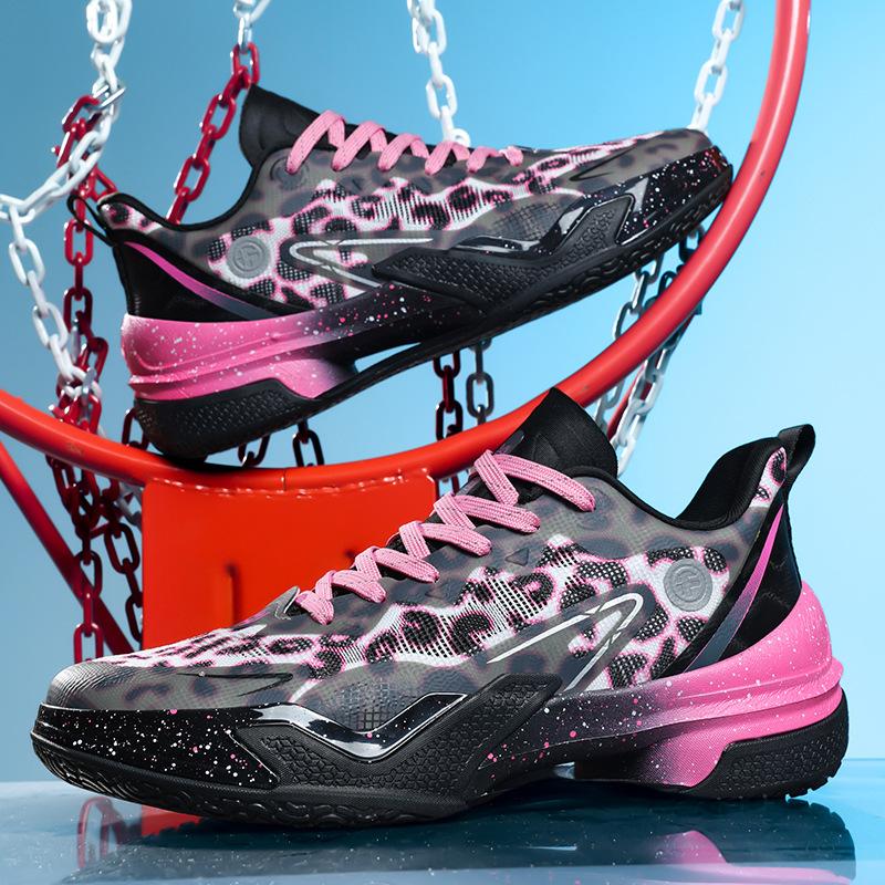 Youth basketball shoes men's sports shoes sports students men's and women's spring outfield actual combat shoes 2025