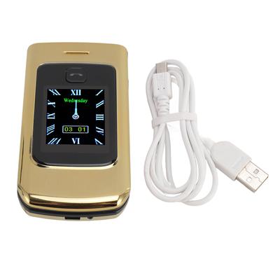 Senior Flip Handy Große Taste Klar Lauter Ton 4800mAh Batterie Dual Karte Dual Standby 2G Mobile