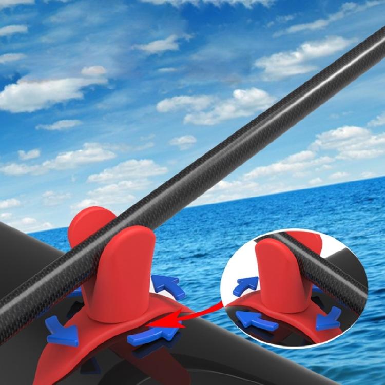Adjustable Fishing Rod Holder Rotating Rod Stand for Bridge Canoes Yachts Portable Support Fishing Poles Rack Enduring
