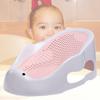 Portable Soft Non-Slip Lounger for 0-6 Months Infant Baby Bath Support Travel-Friendly