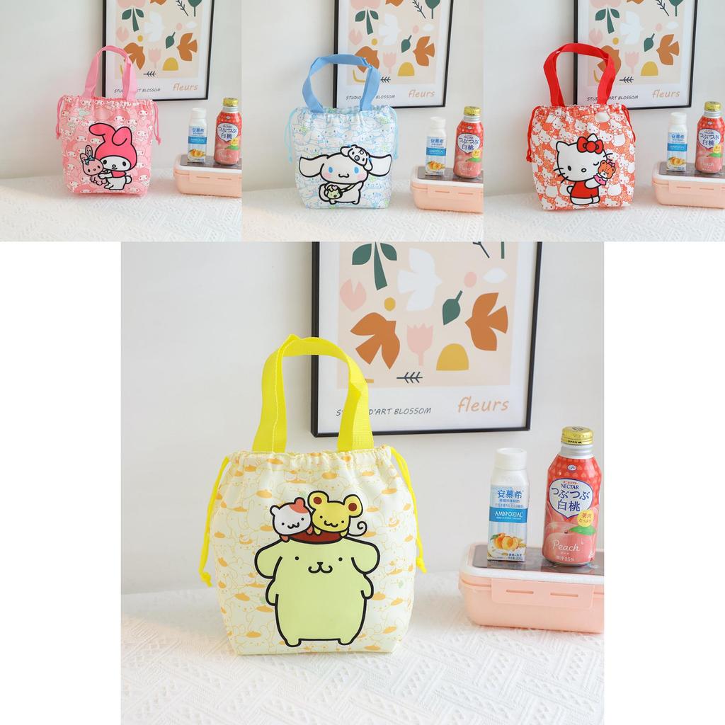 Pochacco Melody Cartoon Oxford Storage Bag For Travel And Organization