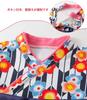 Baby Kimono Formal Japanese Clothing for with Bowknot for Shrine First Meal Socks 80 [AHZVOU] Romper, Girls, Socks, Headband, Ribbon, Girls' Festival,