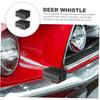 HEALEEP 2 st Varningsvisselpipor för Rådjur för Fordon Rådjurskrockskyddsanordning för Bil Båt Hållbar