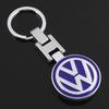 For VW NSKX-F25 New Double sided Key Ring for VW Volkswagen Golf Polo Passat Touran Jetta Metal Car Keychain Pendant Interior Mouldings IF9