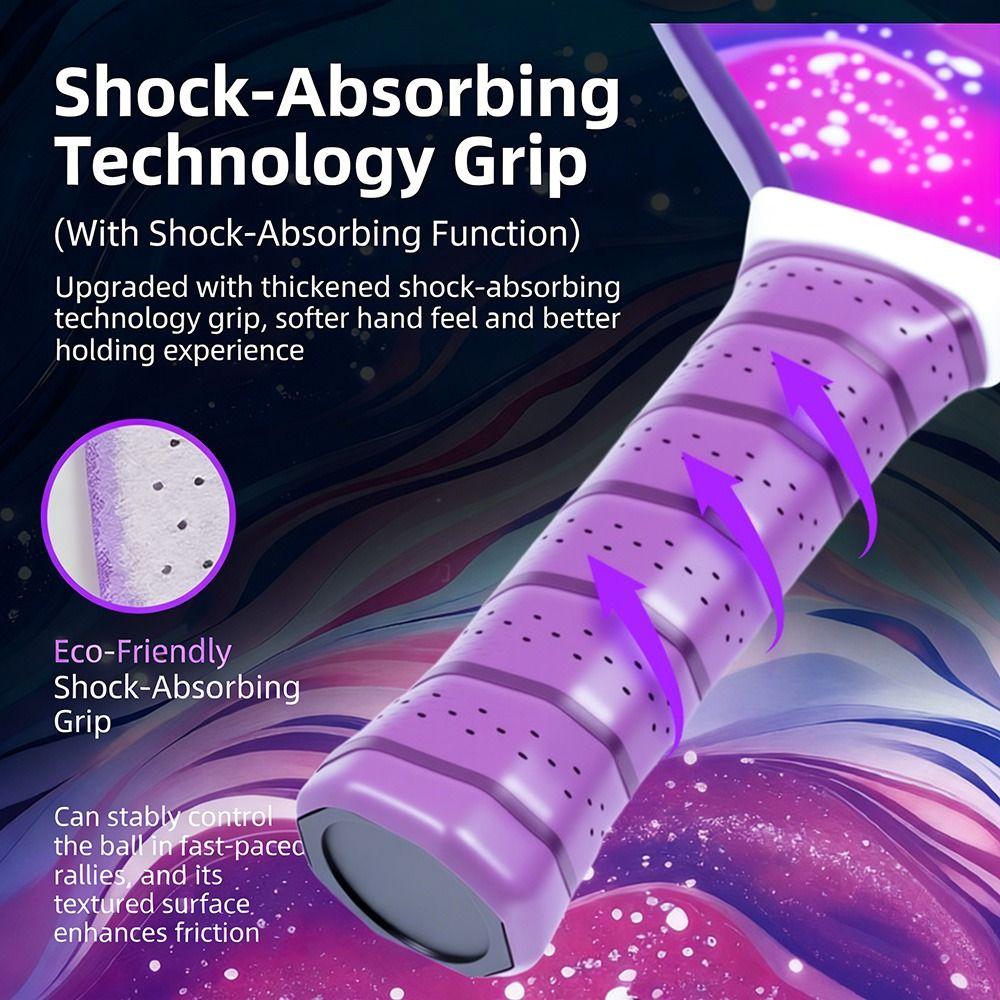 Shock Absorption Pickleball Paddle Anti-slip Handle Pickle Ball Paddle Fashion Game Supplies