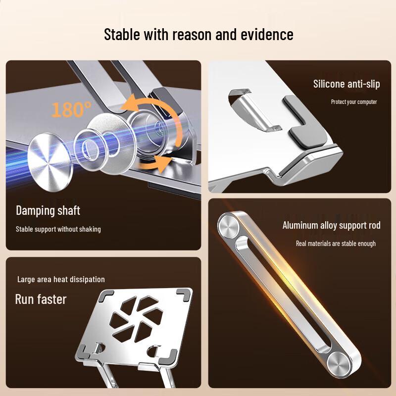 MEEEGOU Adjustable Laptop Riser Stand