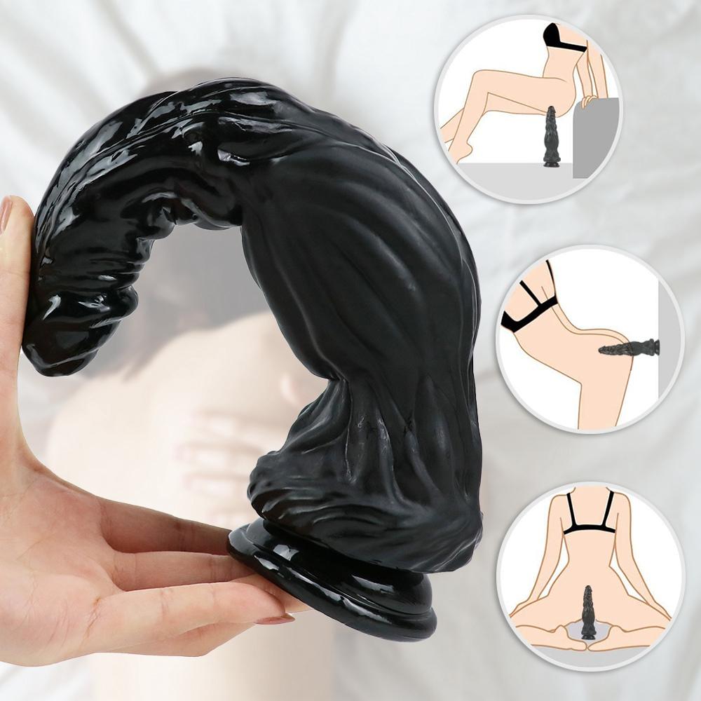 MoDi Large Anal Sex Toys Butt Fantasy Realistic Dildo Animal Massage For Men Women Big Anal Beads Penis