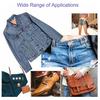 5 Pcs Snap Fastener Metal Buttons Jeans Waist Buttons Perfect Fit Adjust Self Free Nail Twist No Seam Sewing Buttons Wholesale