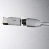 MicroUSB to USB Type C Adapter, Type C Female to MicroUSB Male Connectors for Charging and 480Mbps Data Sync