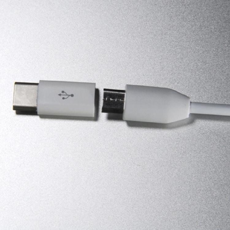 MicroUSB to USB Type C Adapter, Type C Female to MicroUSB Male Connectors for Charging and 480Mbps Data Sync