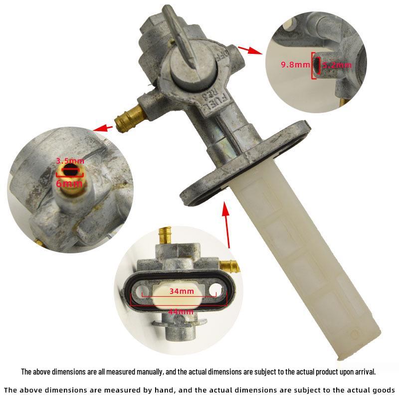Compatible Fuel Valve Switch for Suzuki GN/GS/GR/EN125 AX100 and Yamaha RD350L RD400