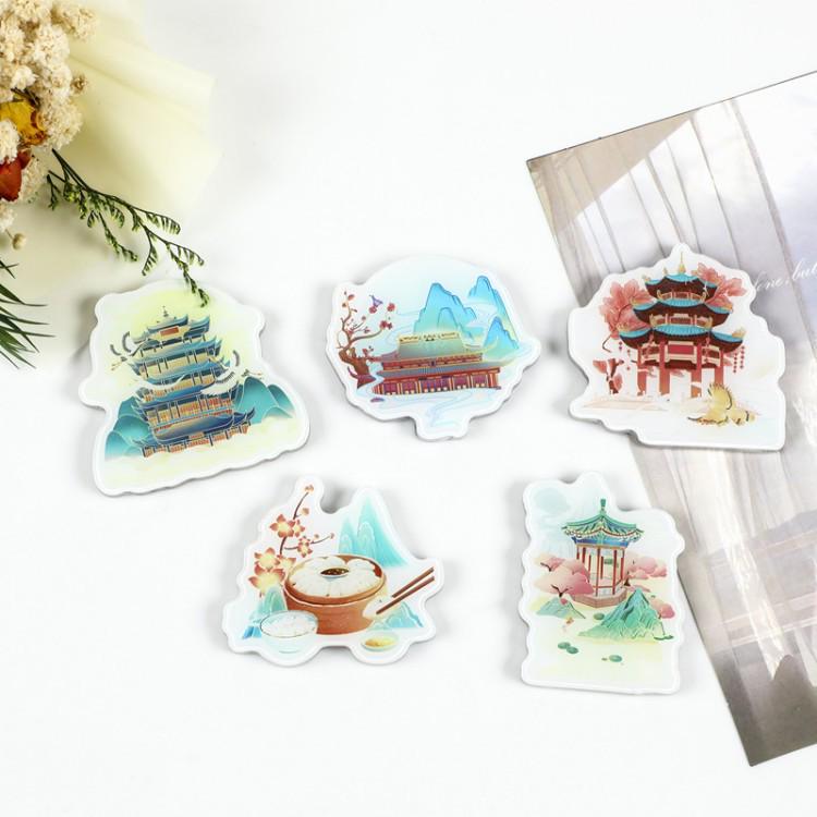 Custom 3D Irregular Acrylic Refrigerator Magnets - High-Value DIY Design